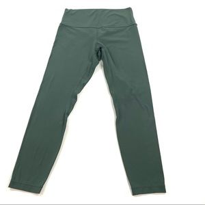Lululemon Align 7/8 Green Sage High-Rise Pant Leggings Size 8